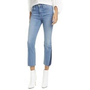 FRAME Le Crop Mini Boot Distressed Hem Size 28 EUC!!!